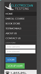 Mobile Screenshot of electriciantesting.com